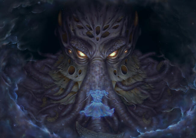 halas / lovecraftian creature